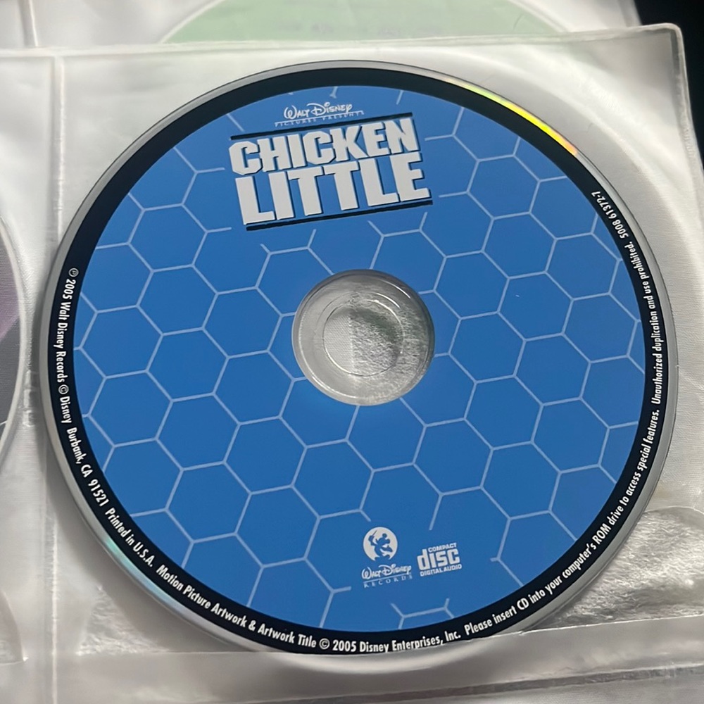 Chicken Little DVD only